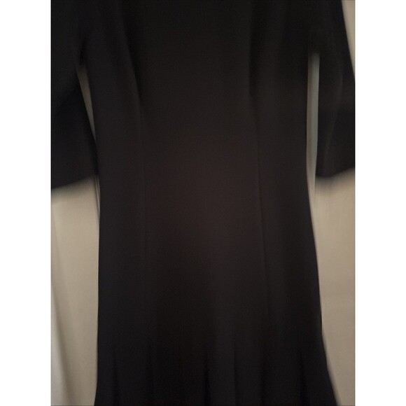 Zara basic black dress Size Medium With Pleat Skirt - Picture 3 of 5